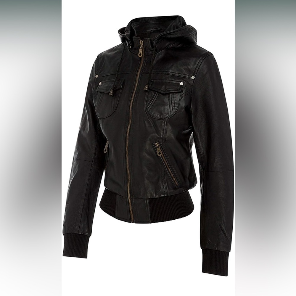 Black leather jacket leatherholics